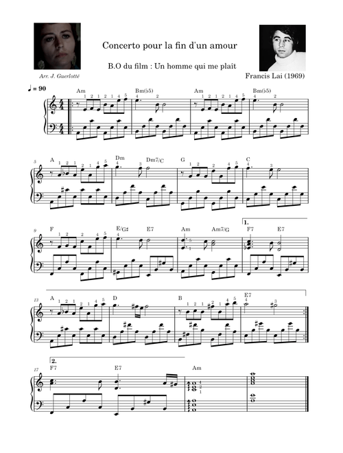 Concerto pour la fin d'un amour