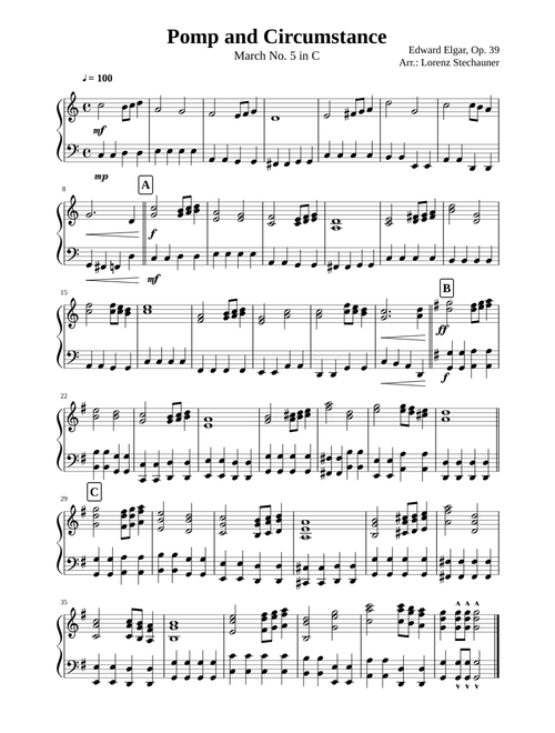 Pomp and Circumstance