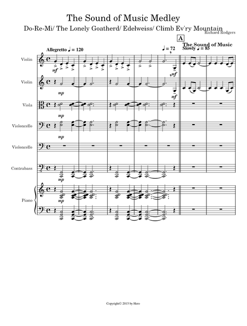 The Sound of Music Medley (String Orchestra)