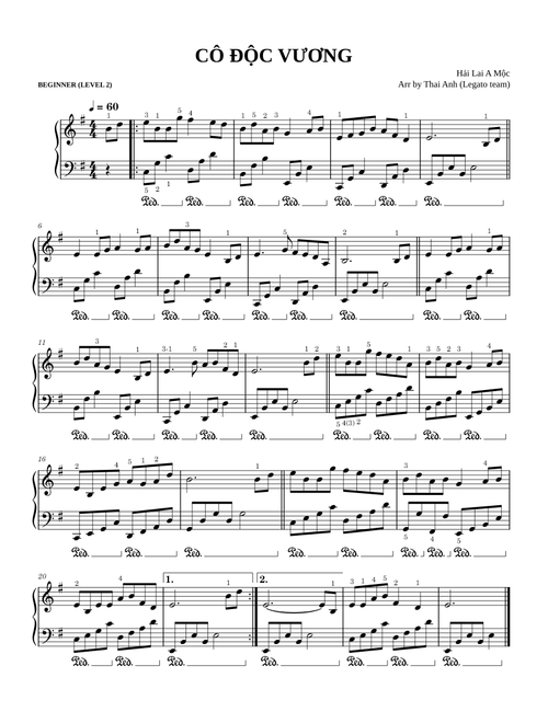 Cô Độc Vương – Nhạc Hoa