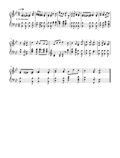 Jesus only, when the morning - E. M. Herndon