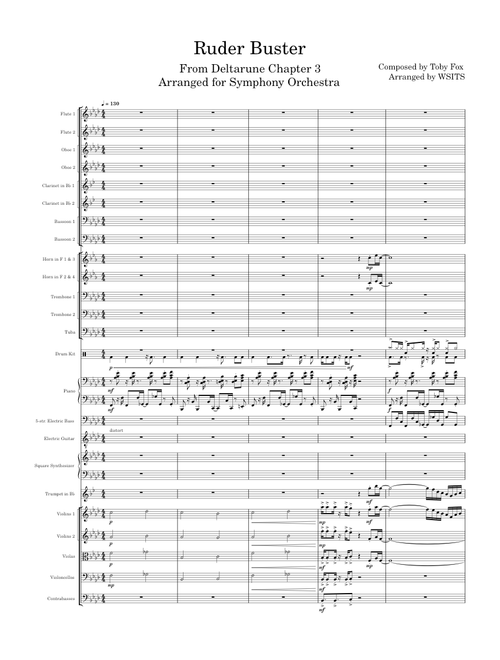 Ruder Buster (Symphony Orchestra Arrangement)
