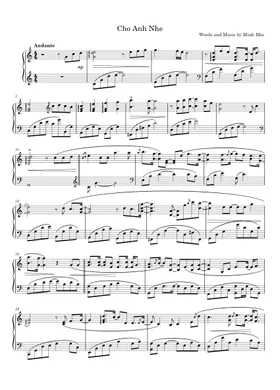 fenderandnghi | Free sheet music | Download PDF or print on ... Image Hoàng Dũng image beautiful - fenderandnghi | Free sheet music | Download PDF or print on ...