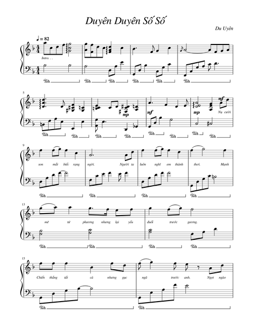 Duyên Duyên Số Số - Du Uyên