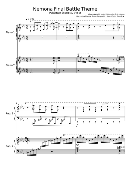Nemona Final Battle Theme - Junichi Masuda