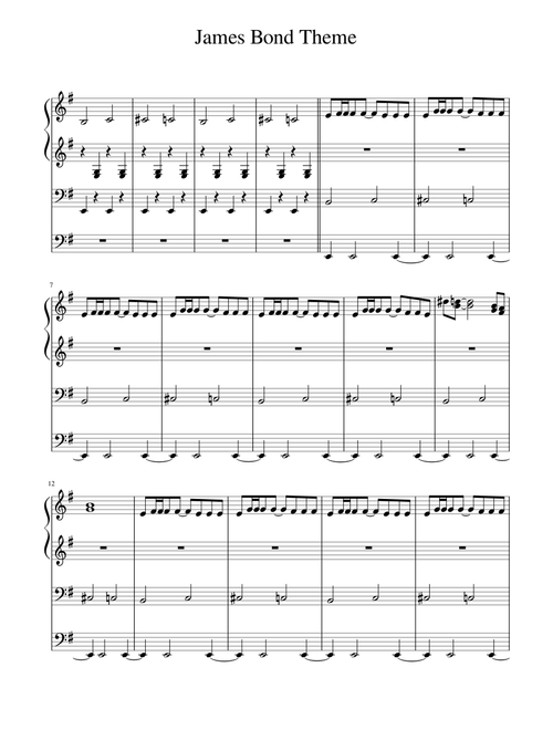 James Bond 007 Theme