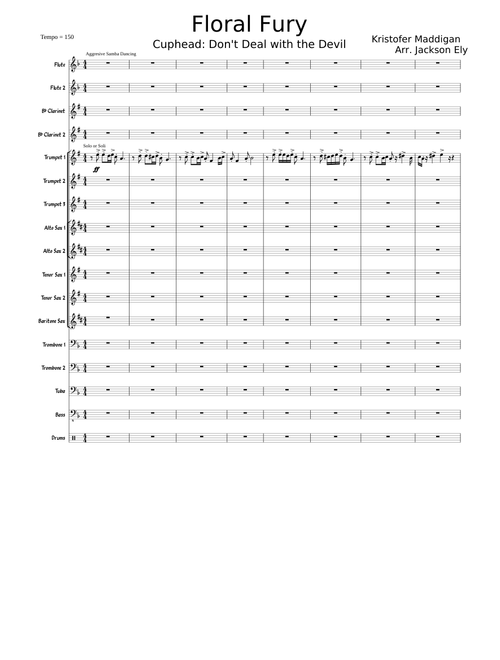 Floral Fury Arrangement for Pep Band