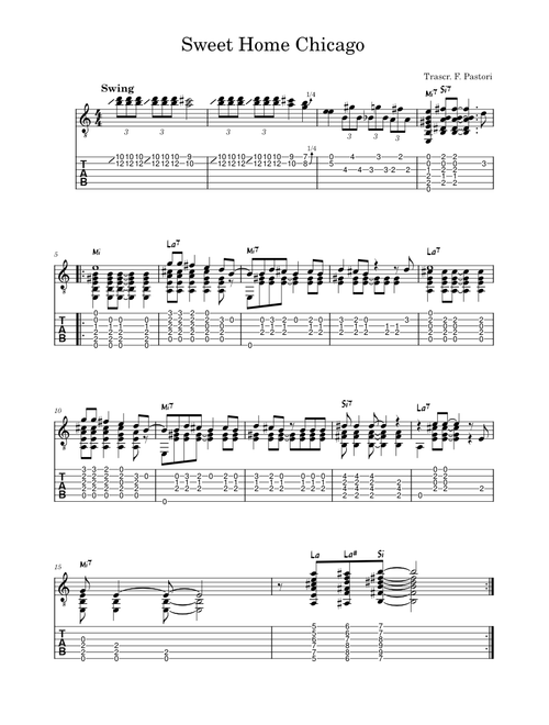 Sweet home Chicago - The Blues Brothers