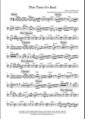 Play Official version of This time its real Sheet Music by
