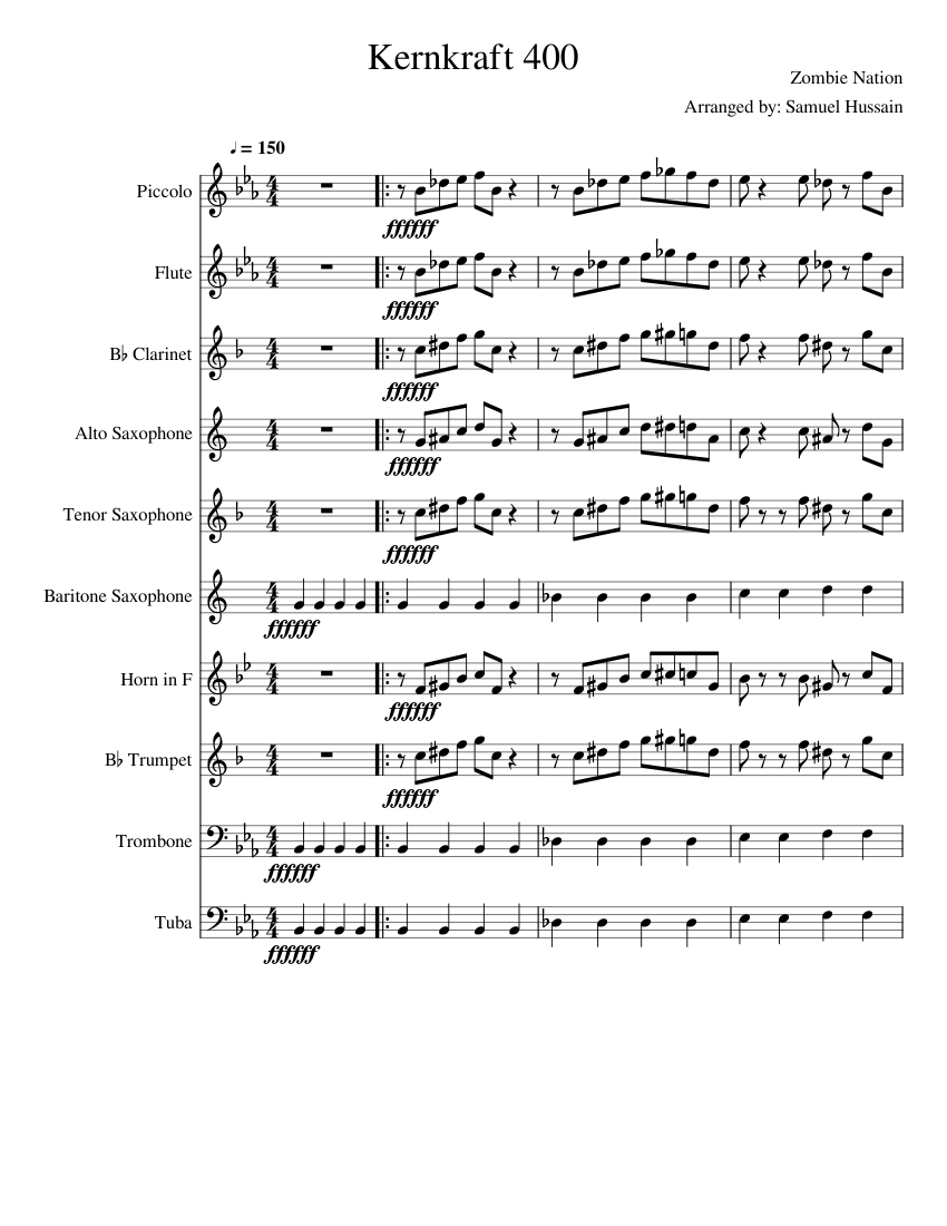 ○ 吹奏楽楽譜 Curnow / Brookside Festival
