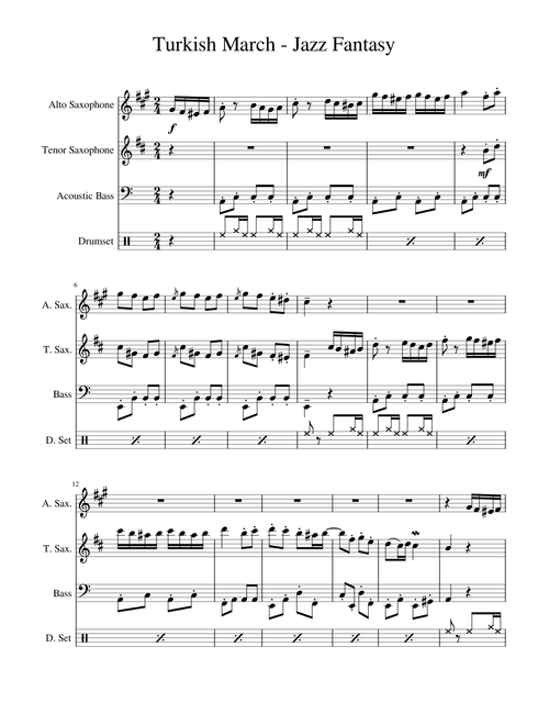 Turkish March - Jazz Fantasy