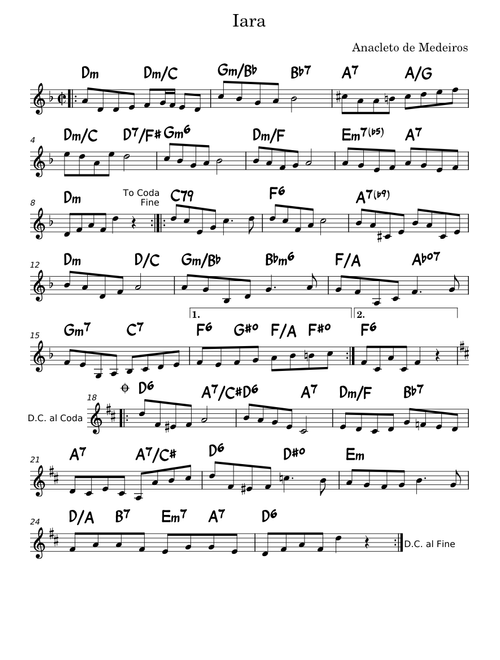 Iara – Anacleto de Medeiros