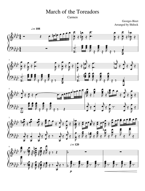 Carmen - March of the Toreadors