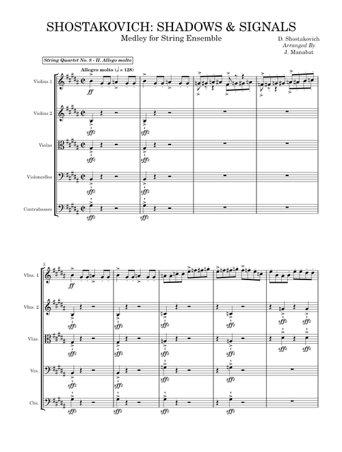 Shostakovich: Shadows & Signals