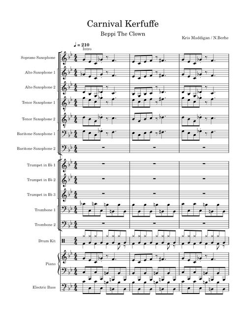 Carnival Kerfuffle – Kristofer Maddigan