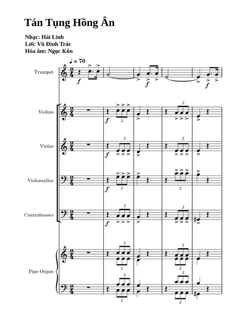 Tán Tụng Hồng Ân - Hải Linh - Vũ Đình Trác – duchuy276