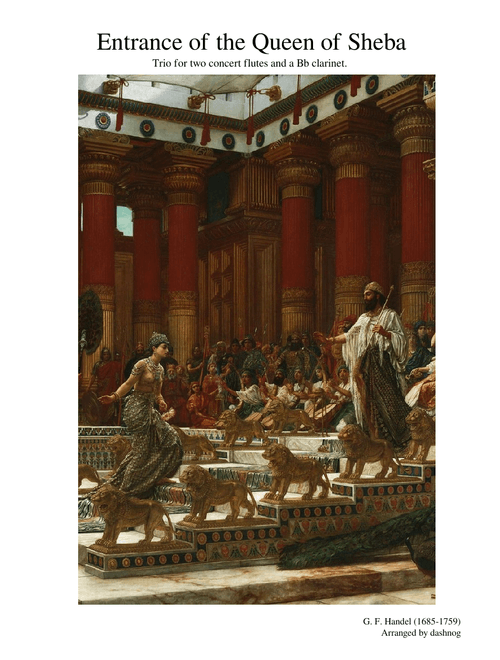 G.F. Handel - Entrance of the Queen of Sheba