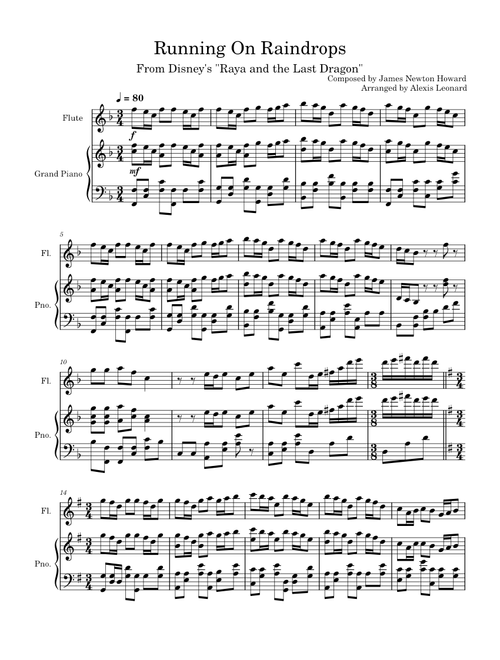 Running on Raindrops – James Newton Howard