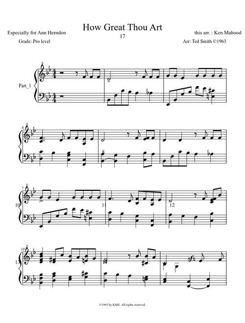 How Great Thou Art