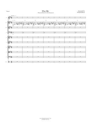 Play Official version of Play me Sheet Music by Neil Diamond for Piano ...