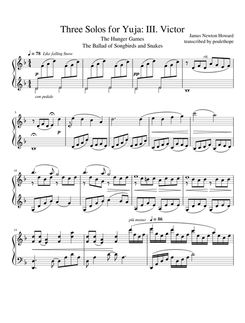 Victor – James Newton Howard (The Hunger Games: The Ballad of Songbirds and Snakes)