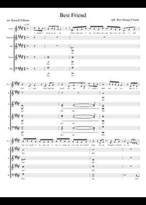 Suede Best BAND SCORE スウェード ベスト 楽譜 Best Friend by Rex Orange County Sheet Music for Trumpet in b-flat