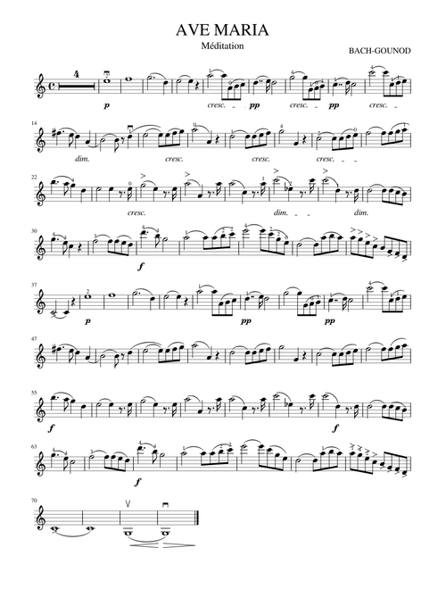 Ave Maria Bach Gounod