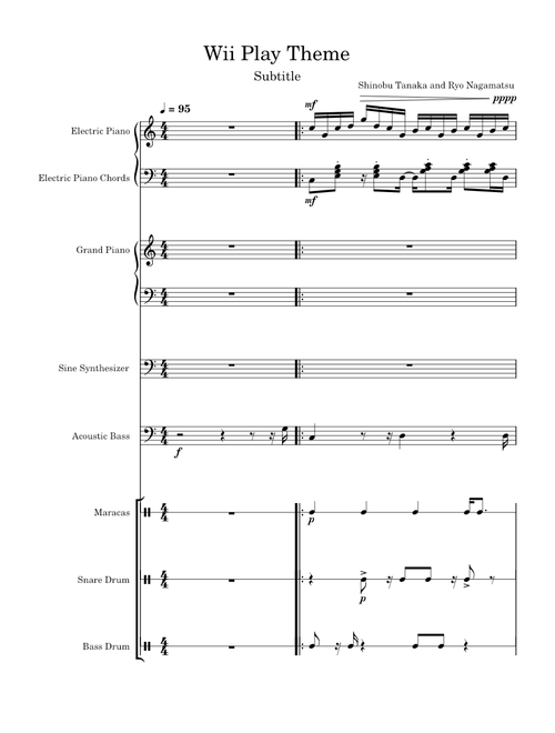 Wii Play Title Theme – Shinobu Nagata