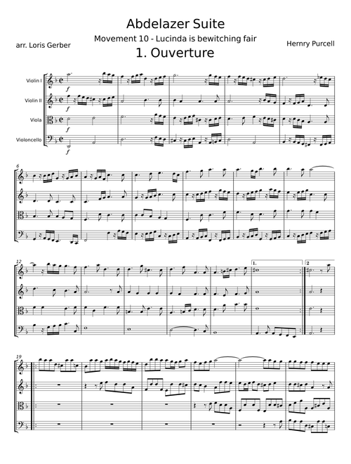Abdelazer, Z.570 - Henry Purcell