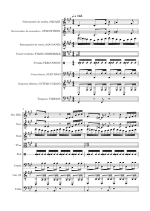 Gradius (NES / FAMICOM) - Miki Higashino Sheet Music for Piano