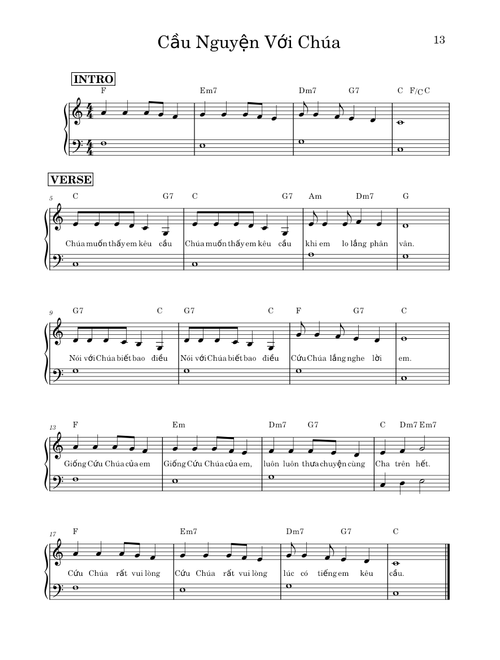 13 Cầu Nguyện Với Chúa (C) – hoquoctrung20