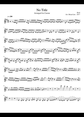 Free Reol / れをる sheet music | Download PDF or print on