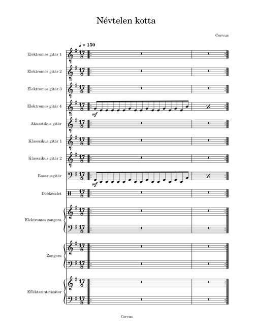Unnamed Metal Song