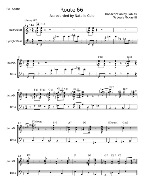 Route 66 - Natalie Cole