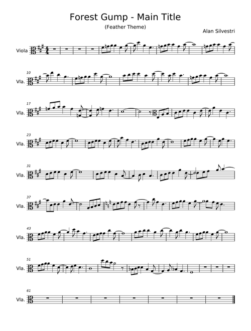 Feather Theme - Alan Silvestri