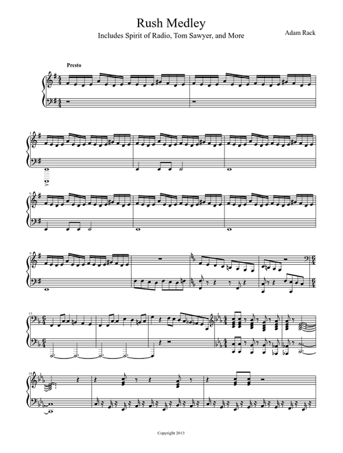 Rush Medley