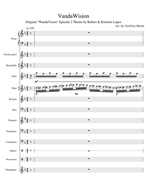 WandaVision Theme - Geoffrey Martin