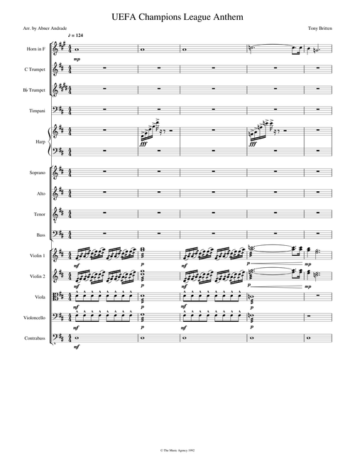 UEFA Champions League Anthem