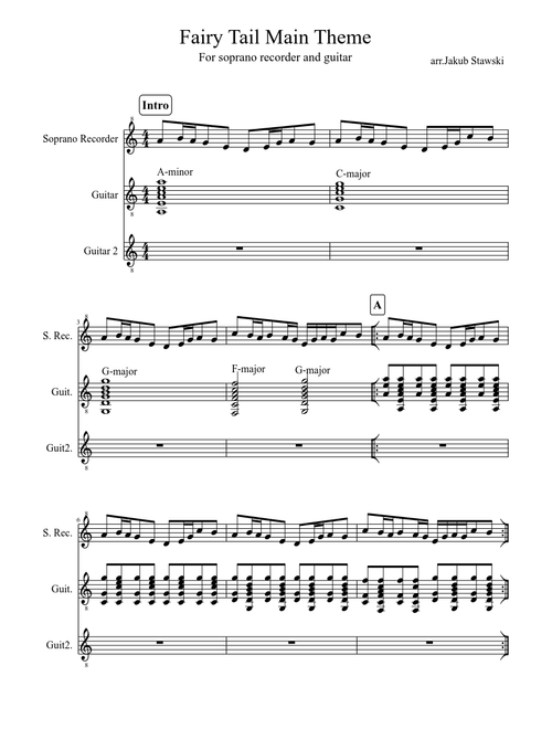 Fairy Tail Main Theme