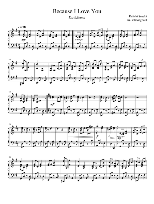 Because I Love You - EarthBound