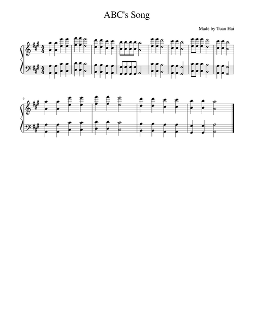 ABC's Song