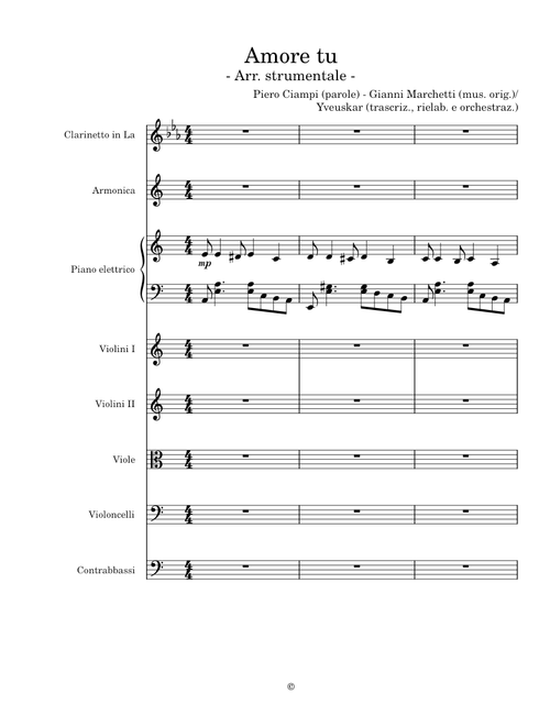 Amore tu – Gianni Marchetti