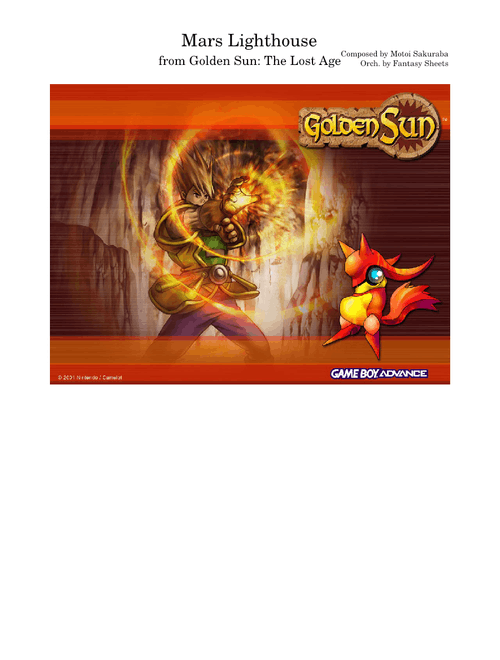 Golden Sun: The Lost Age - Mars Lighthouse REMASTERED