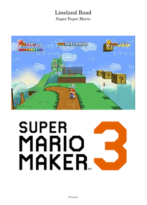 Lineland Road – Naoko Mitome and Chika Sekigawa [Super Paper Mario ...