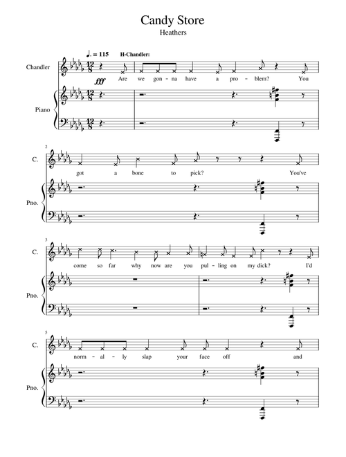 Heathers the musical - candy store – Misc Soundtrack