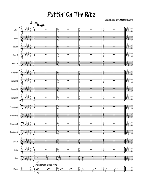 Puttin on the ritz – Irving Berlin Puttin on the ritz