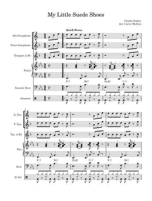 My little suede shoes – Charlie Parker