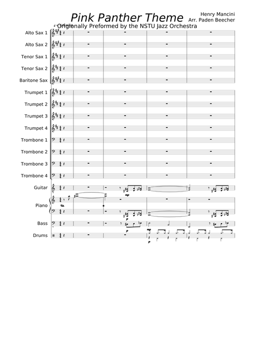 Pink Panther Theme