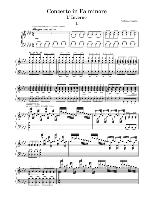 Winter (L'Inverno) [Vivaldi]