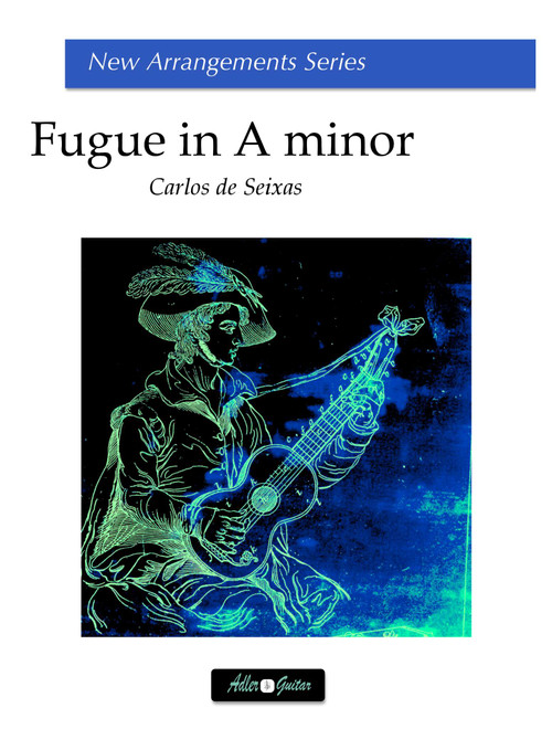 Fugue in A Minor (Arr. Robert Adler) - Carlos de Seixas (Solo Guitar)